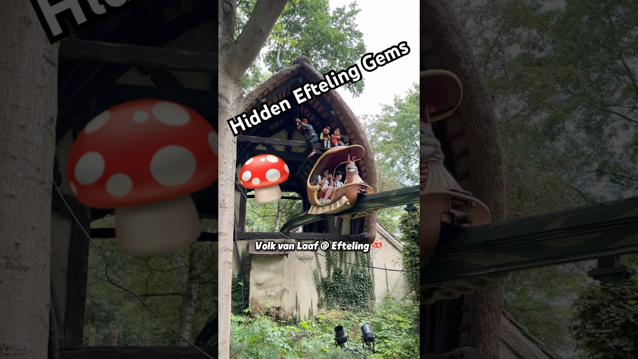Efteling&rsquo;s Volk van Laaf Monorail Has Hidden Details You&rsquo;ll Never Notice 👀 | Theme Park Secrets