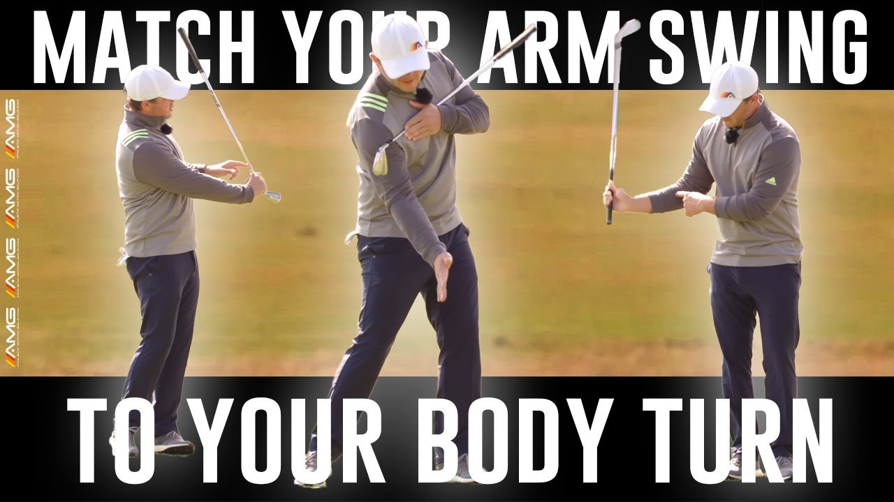 Match Your Arm Swing To Your Body Turn🏌️‍♂️ ⤴️