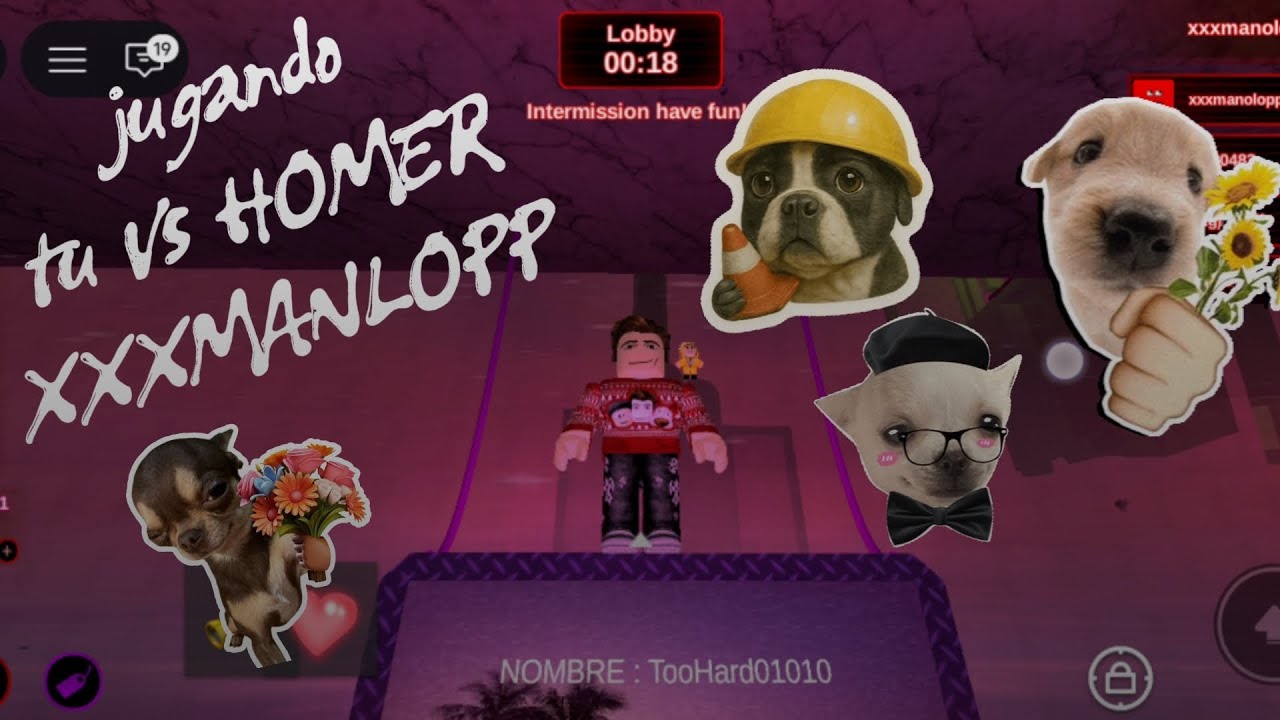 Jugando tu VS HOMERO🤑🤑🤑😝😝