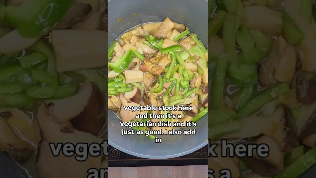 Easy One Pot Mushroom Curry by Deep Creek Mushrooms #mushroomcooking #mushroomrecipe #mushroomdish