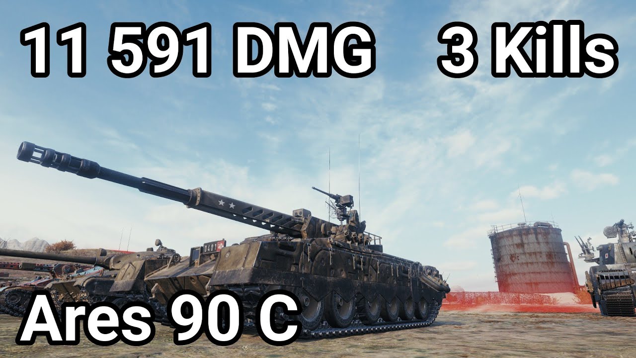 ARES 90 C: 11.5K DAMAGE - THE AUTOCANNON REAPER DOMINATION | WoT