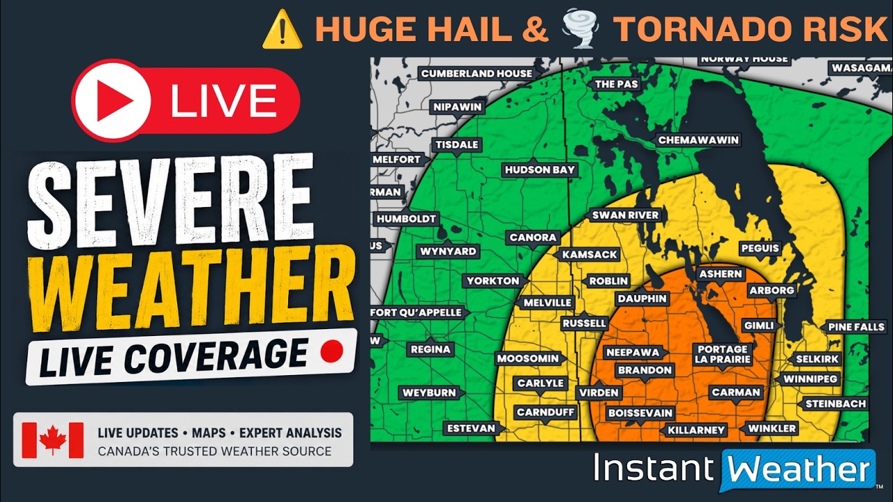 Tue, Jun. 2, 2026 | 🌪️ Tornado Risk: Manitoba Severe Weather Coverage