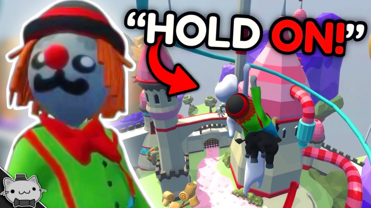 This NEW HUMAN FALL FLAT MAP Is Actually HILARIOUS... (Candyland)