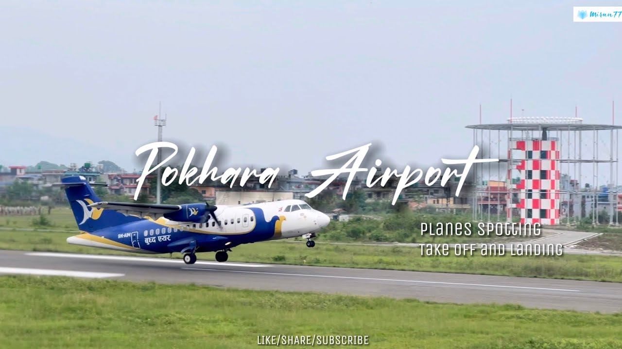 Pokhara Airport |Planes Spotting | (Turboprops)
