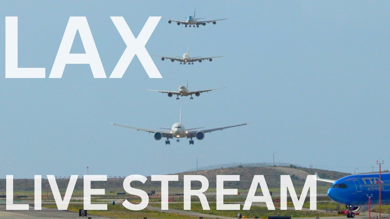 🔴 LIVE at LAX | LAX LIVE | LAX Plane Spotting | Live ATC 📻
