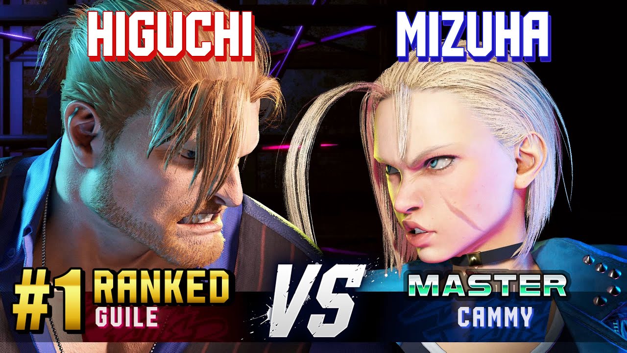 SF6 ▰ HIGUCHI (#1 Ranked Guile) vs MIZUHA (Cammy) ▰ High Level Gameplay
