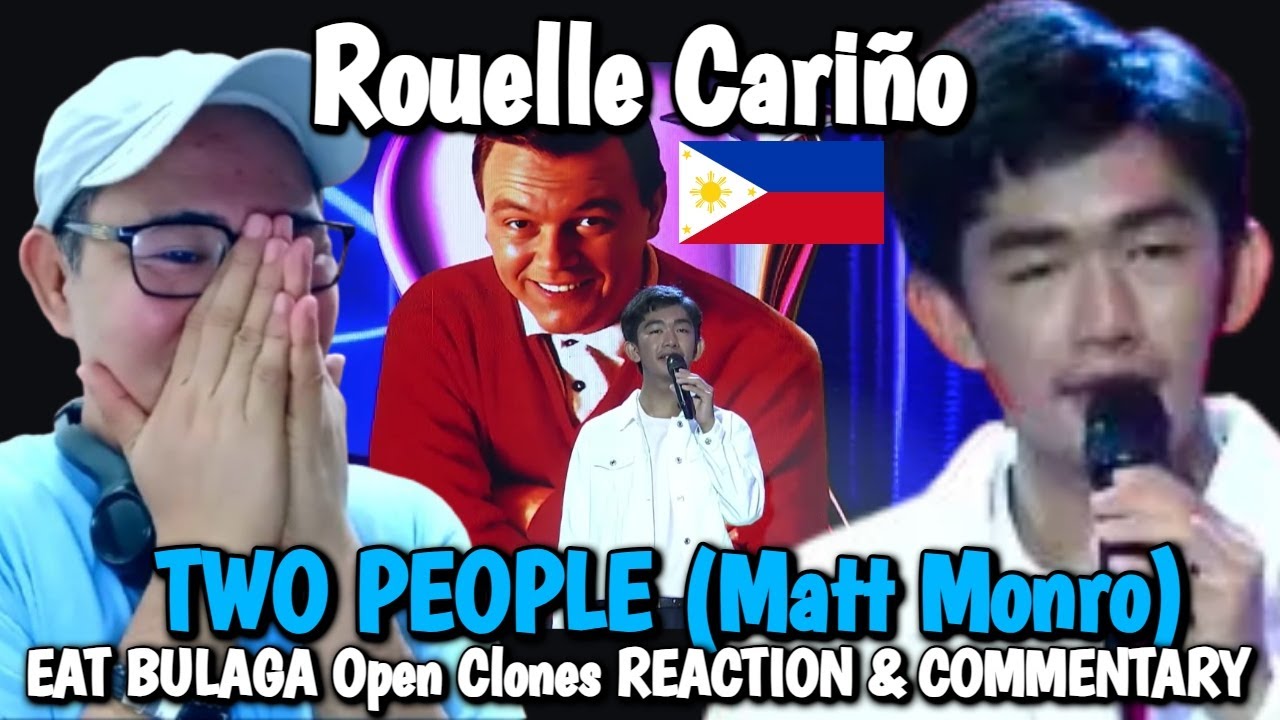 Rouelle Cariño - Two People - Eat Bulaga Open Clones REACTION