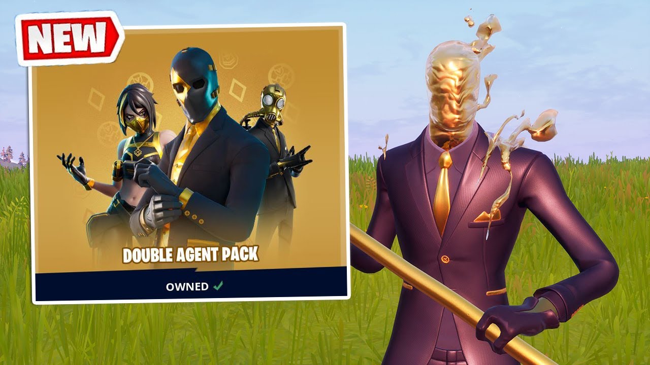 New Double Agent Pack Gameplay in Fortnite!