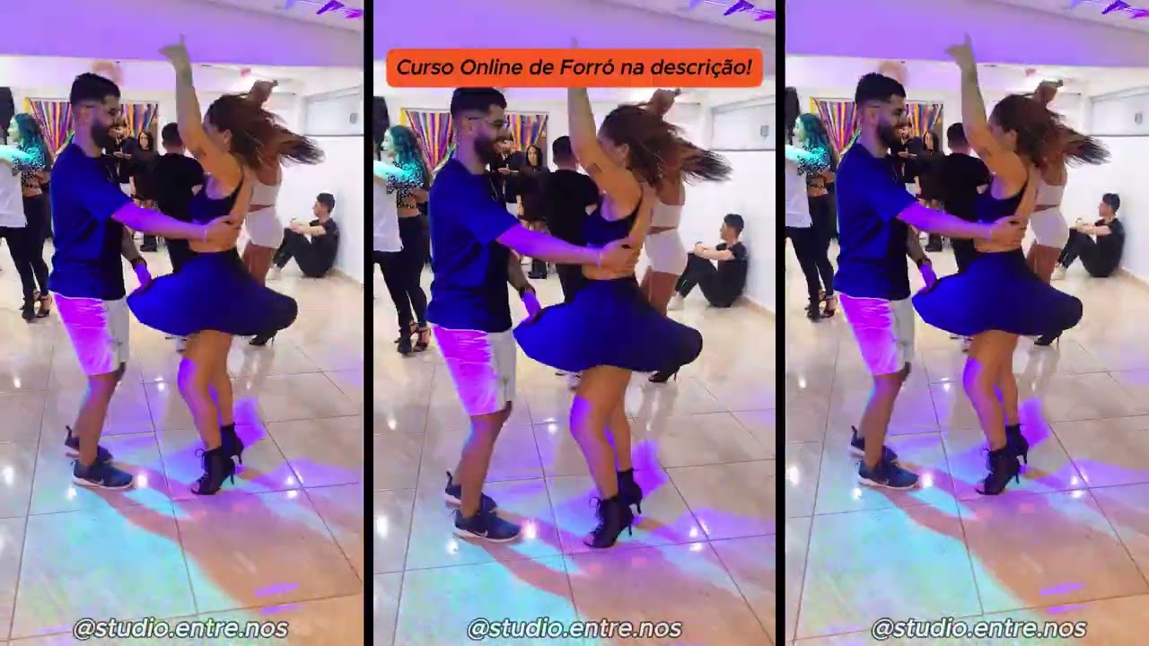 Ele convidou uma das melhores dançarinas para o desafio!