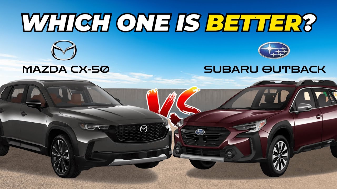 2025 Mazda CX-50 vs Subaru Outback: COMPLETE Specs Comparison & BUYER'S VERDICT!