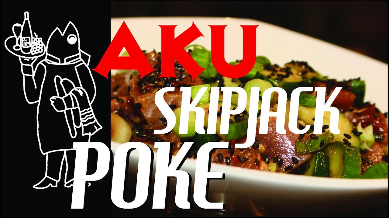 Catch And Cook Tuna Recipe? 😉Aku Tuna, Skipjack!! Hawaii's Favorite Fish For Poke?