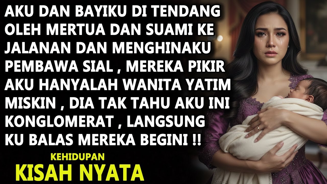 AKU DAN BAYIKU DI USIR MERTUA KE JALANAN KARNA DI ANGGAP PEMBAWA SIAL , SETELAHNYA DIA JATUNGAN