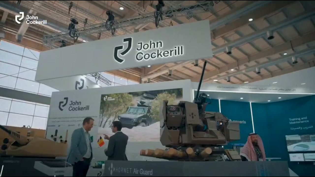 John Cockerill at the 2026 World Defense Show - Day 3