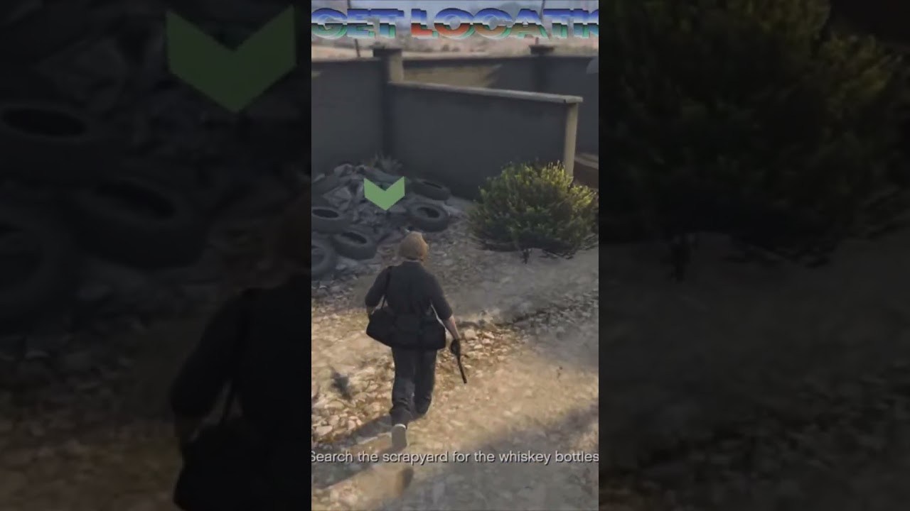 Secret Whiskey Bottle in GTA Online! 🥃🔥 #gamingshorts #gtaonline