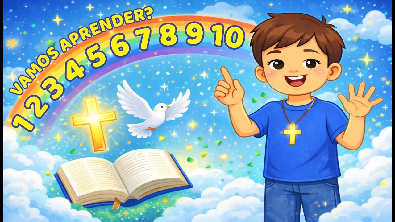 Números 1 ao 10 | Números Bíblicos com Gabriel | Som Que Eleva KIDS