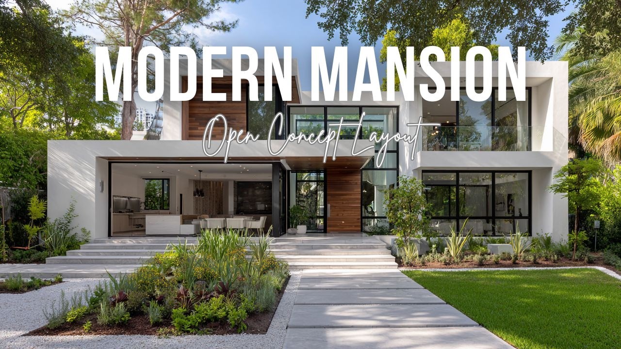 Premium Modern Mansion with Open Concept Layout and High End Design Details