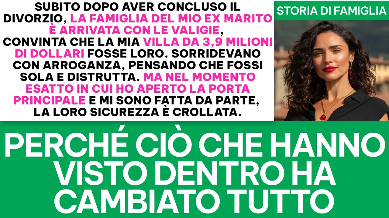 Subito Dopo Il Divorzio, La Famiglia Del Mio Ex Marito Si Affrettò A Trasferirsi Da Me…