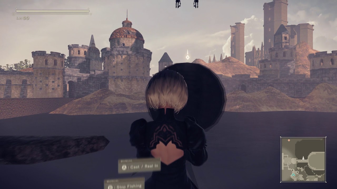 NieR Automata - All Fish Location