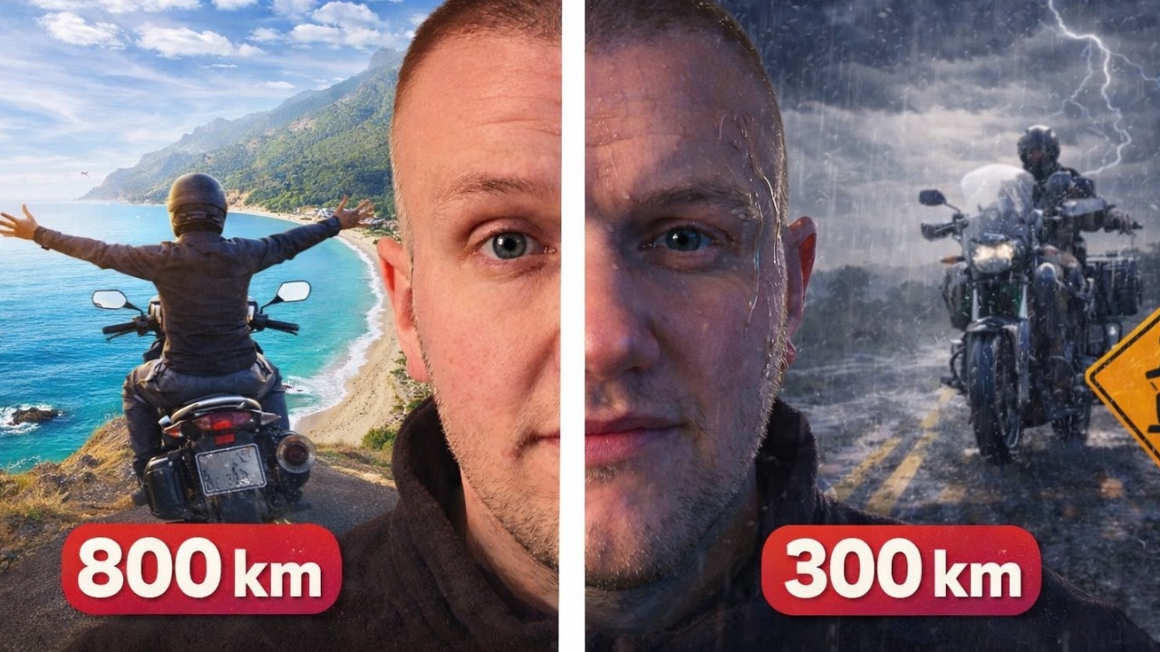 How many Kilometers Are Too Much For One Day On A Motorcycle?