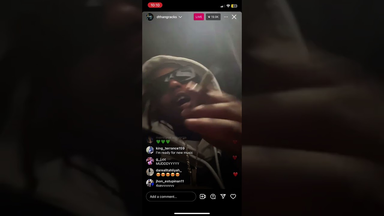 Dthang gzz First live after being released from jail #freedthang #rpt #dthang #yg