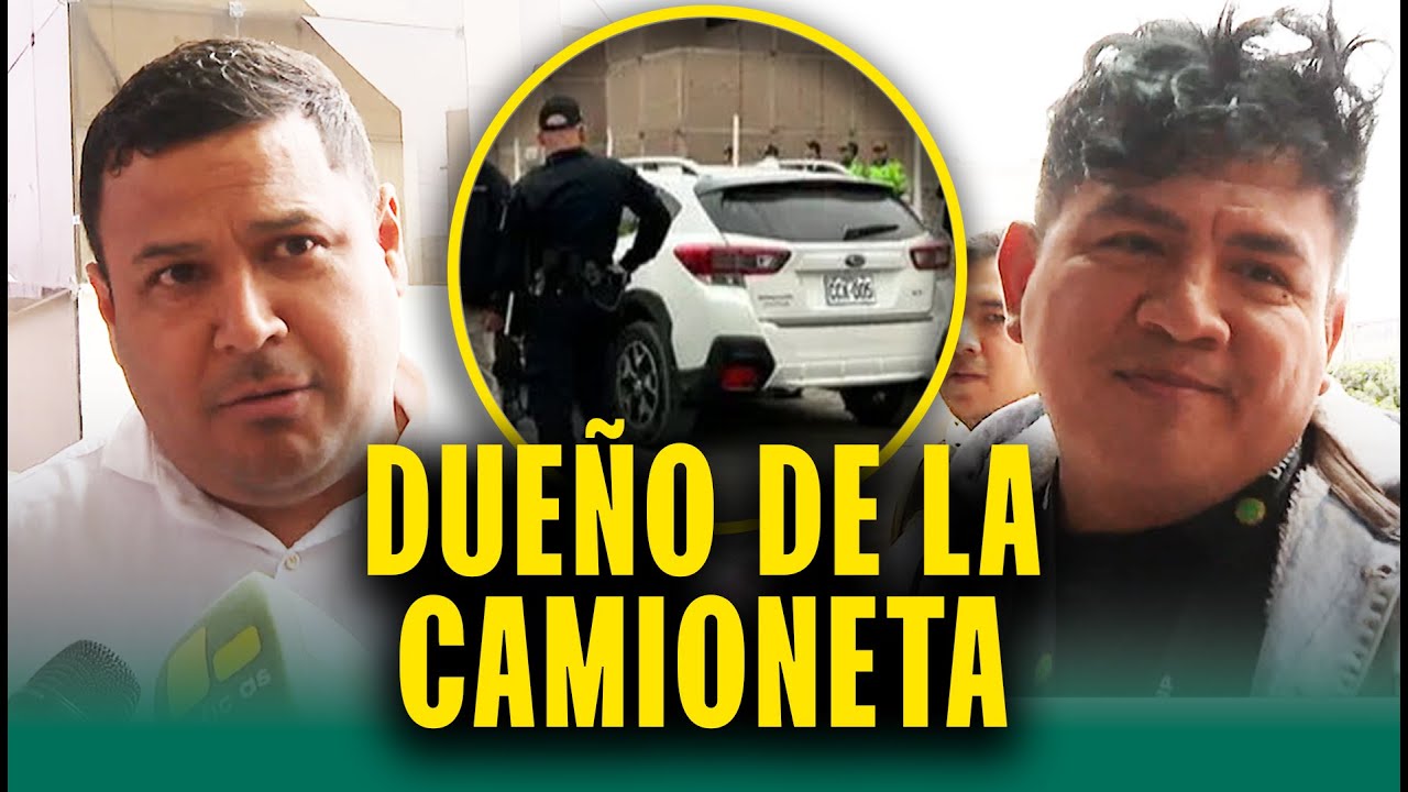 Asesinato de policía en Carabayllo: Dueño de la camioneta rompe su silencio