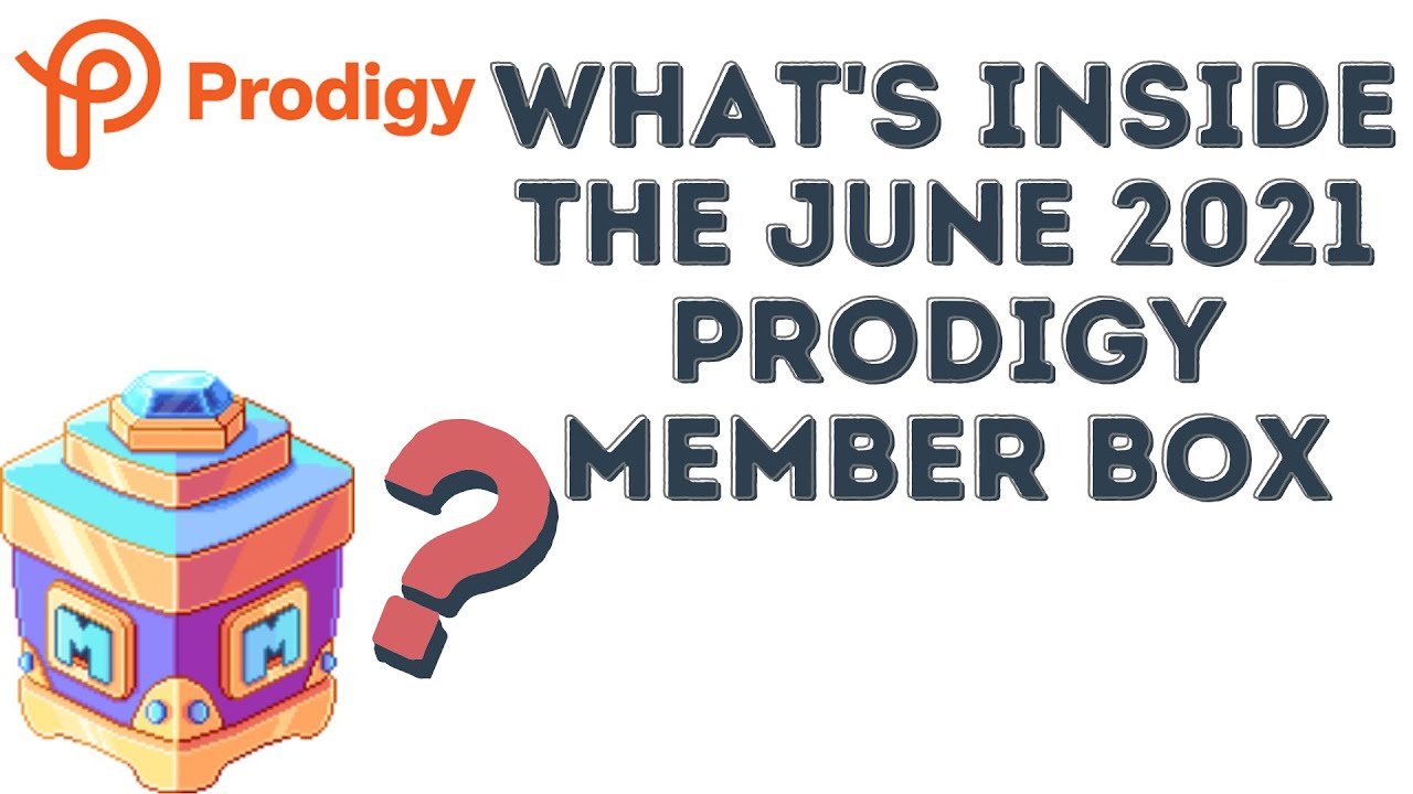 What's Inside the June 2021 Prodigy Member box?