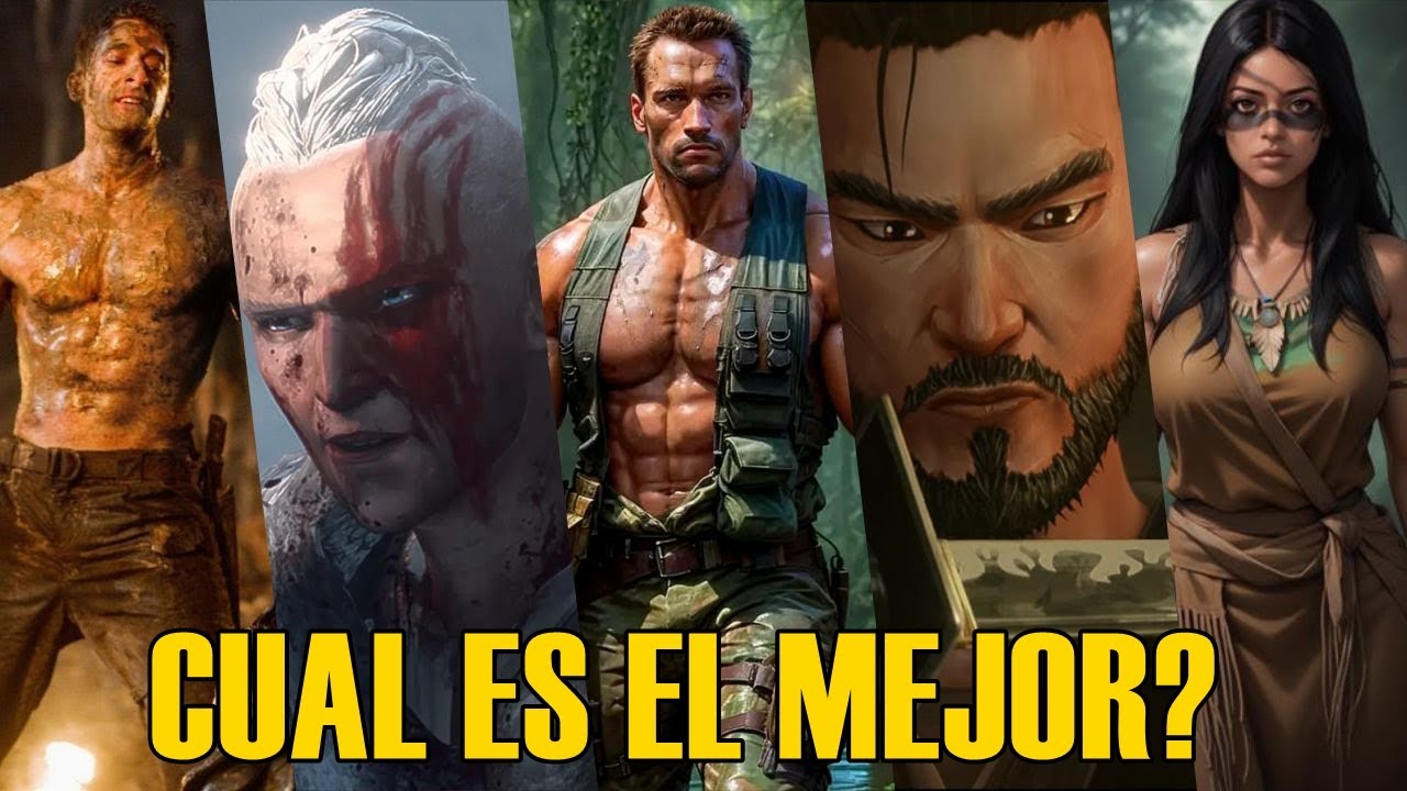 TOP El Mejor Protagonista de PREDATOR: EXPLICADO
