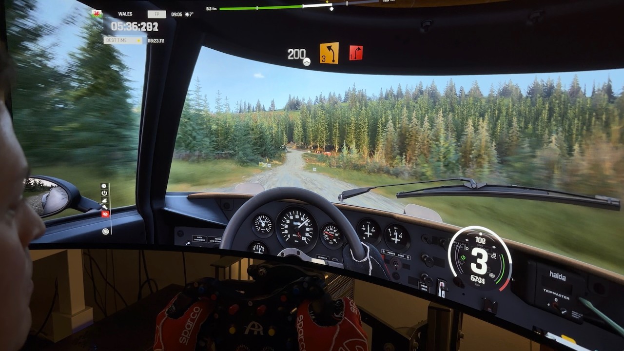 Assetto Corsa Rally Lancia Stratos HF Direct Drive FFB Gamrplay 4K