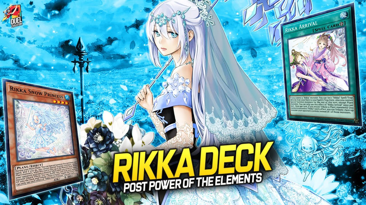Rikka Deck 🌼 - POST Power of the Elements  | Replays 🎮 + Decklist ✔️ | EDOPRO