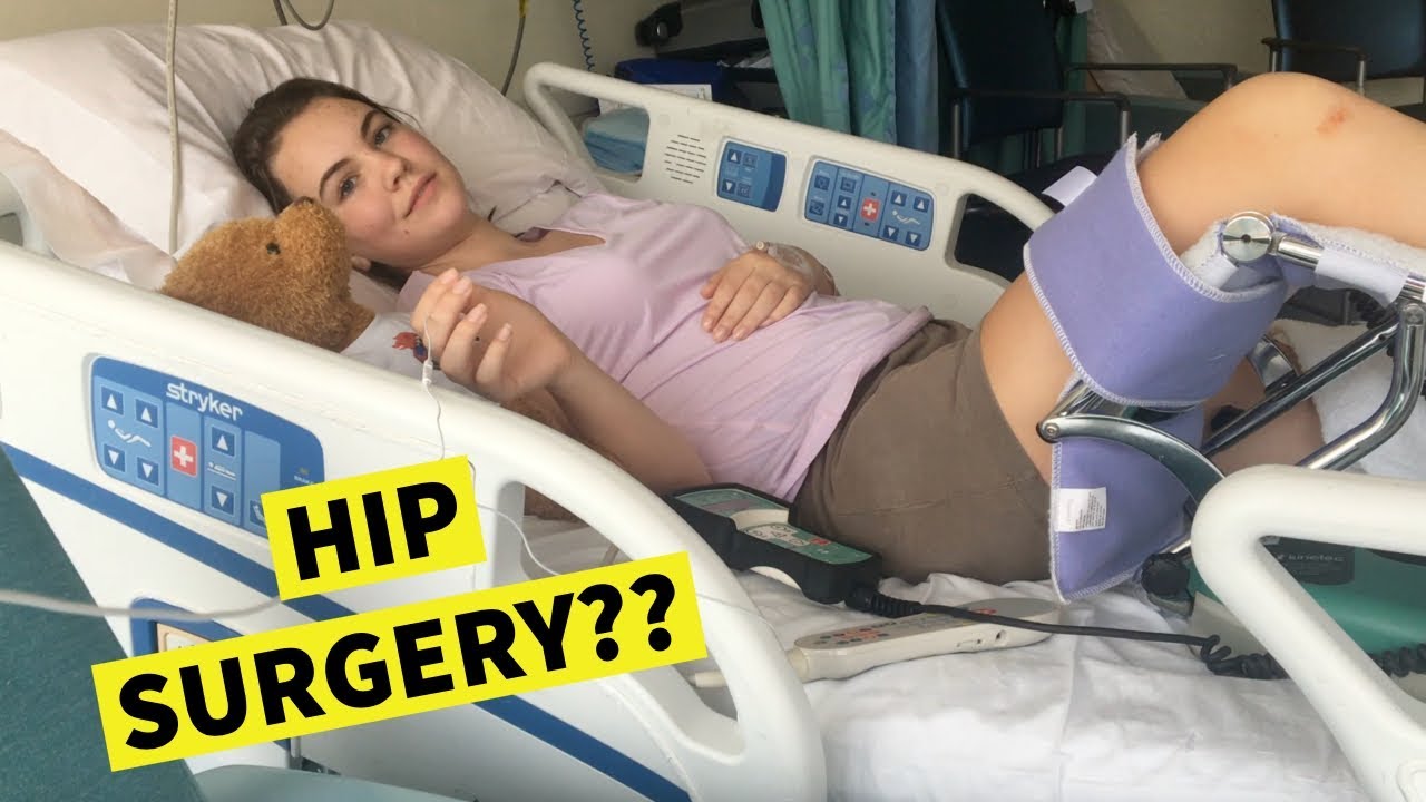 vlogging my HIP SURGERY at 15!
