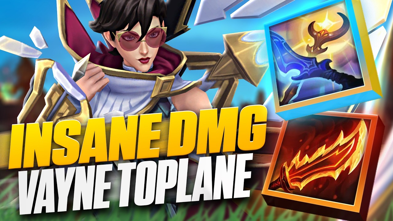 DUSK AND DAWN RAGEBLADE VAYNE TOP PROCS W FOR INSANE DAMAGE - League of Legends Vayne Commentary