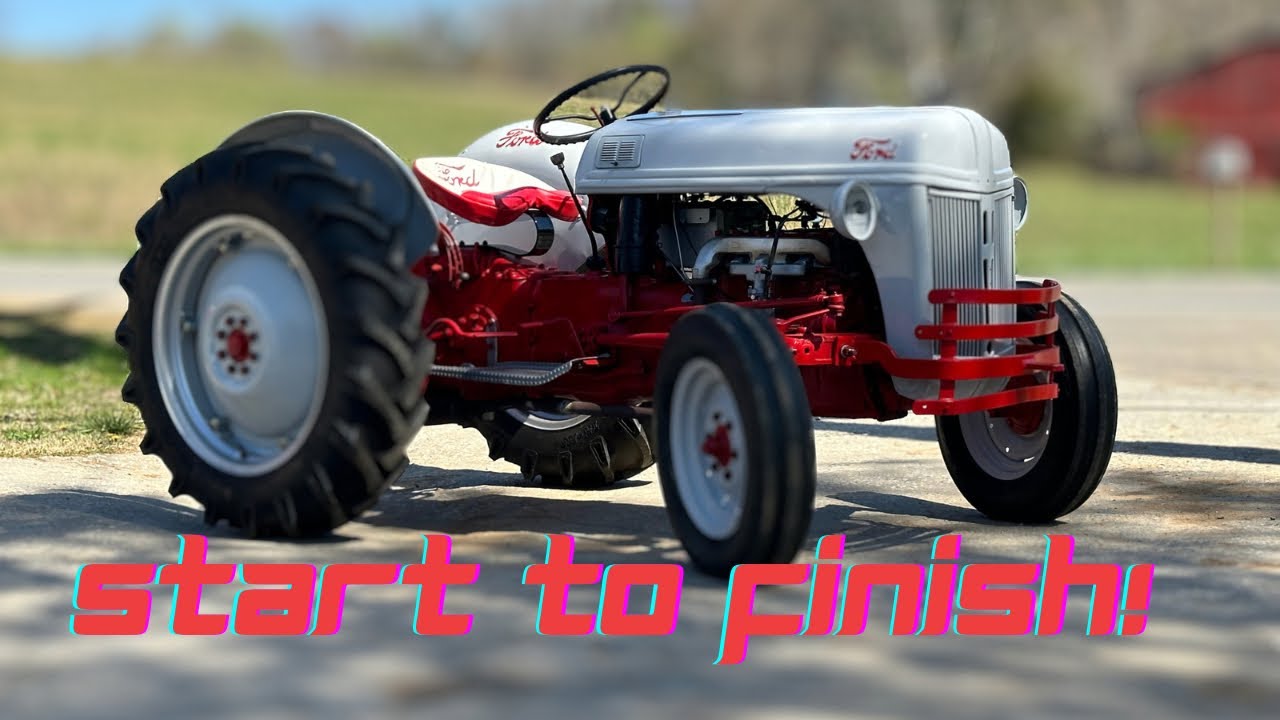 Восстановление FORD 8n со свалки от НАЧАЛА до КОНЦА!!