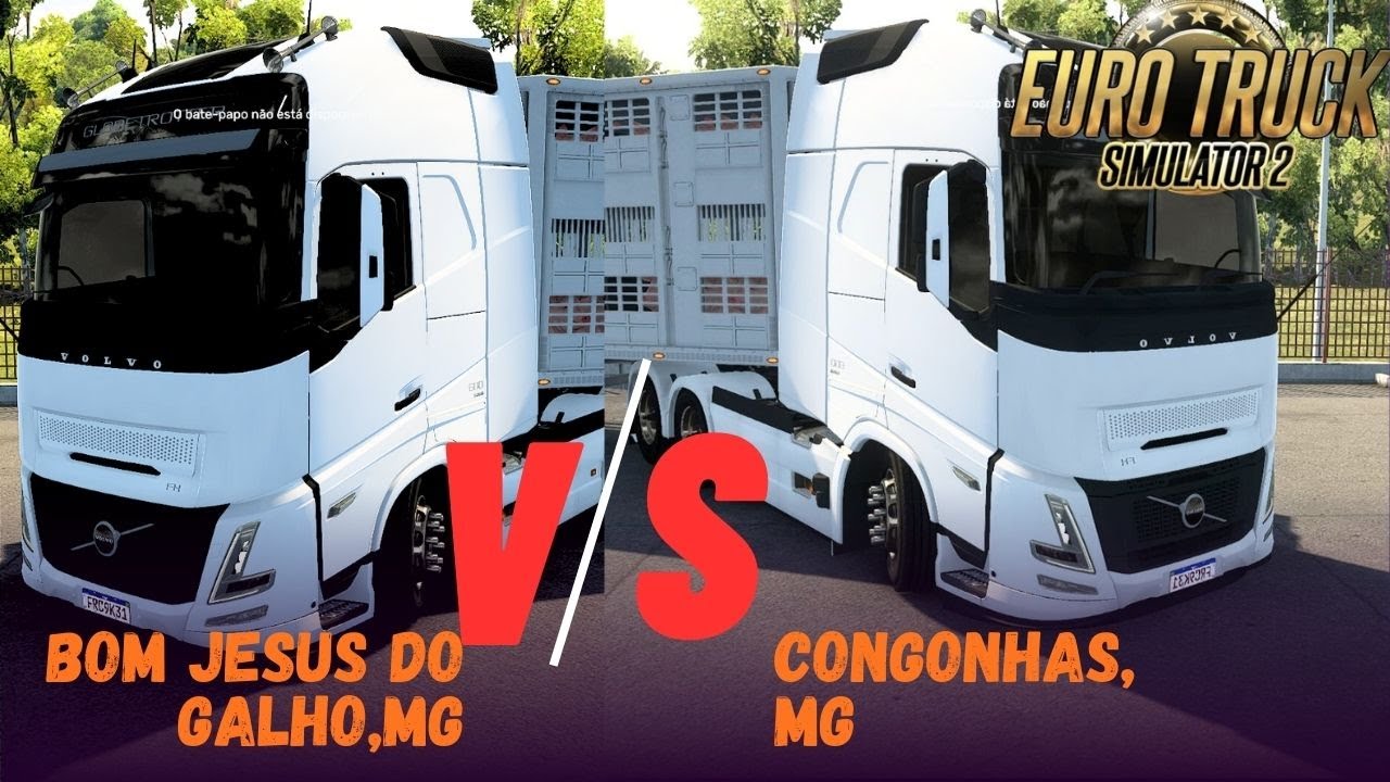 Euro Truck Simulator 2..Bom Jesus do Galho,MG X Congonhas,MG