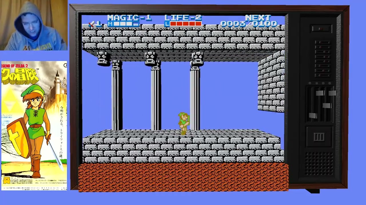 Zelda 2 on 3dSen Part 1