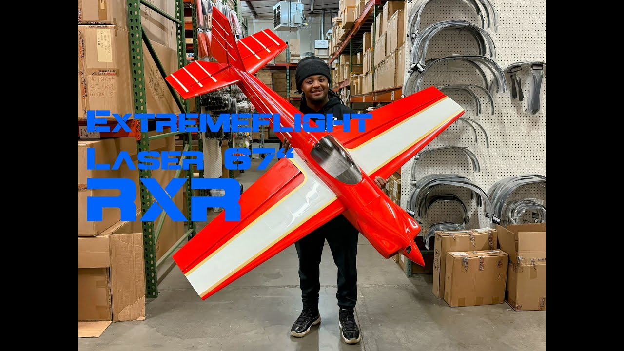 Extremeflight Laser 67" RXR | Unboxing/Aufbau | modellmarkt24