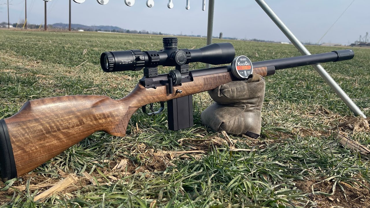 FX DRS PCP Air Rifle Walnut 700mm .22 Cal