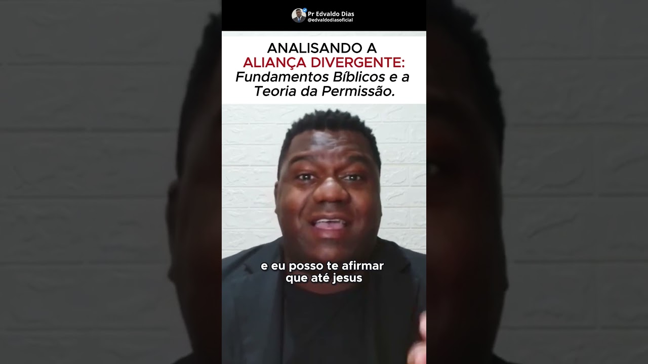 A Aliança Divergente tem base bíblica? 