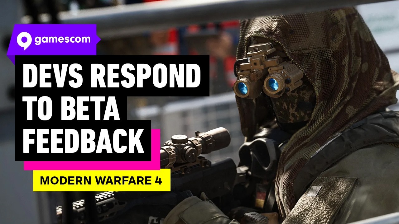 Call of Duty: Modern Warfare 4 Devs Respond to Beta Feedback | gamescom 2026