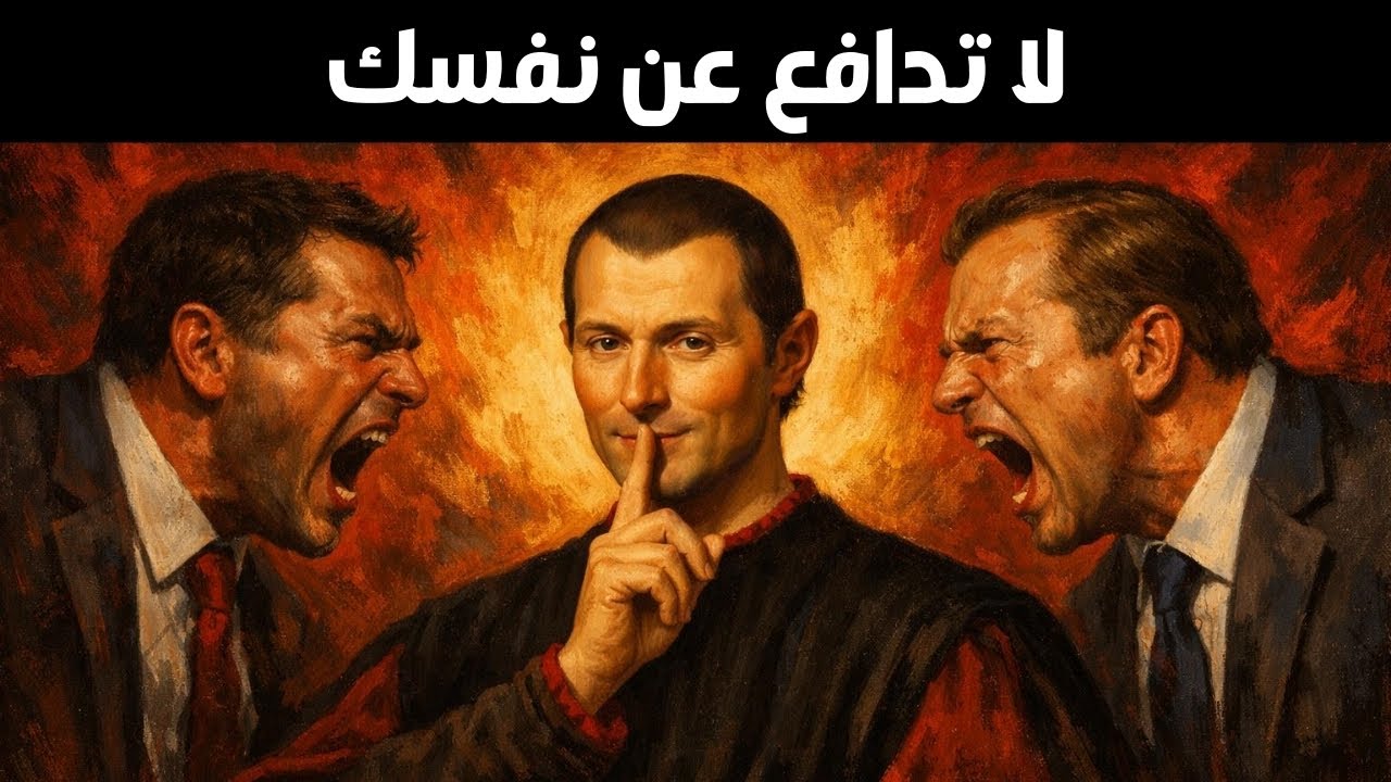 لا تدافع عن نفسك أبدًا - خدعة مكيافيلي