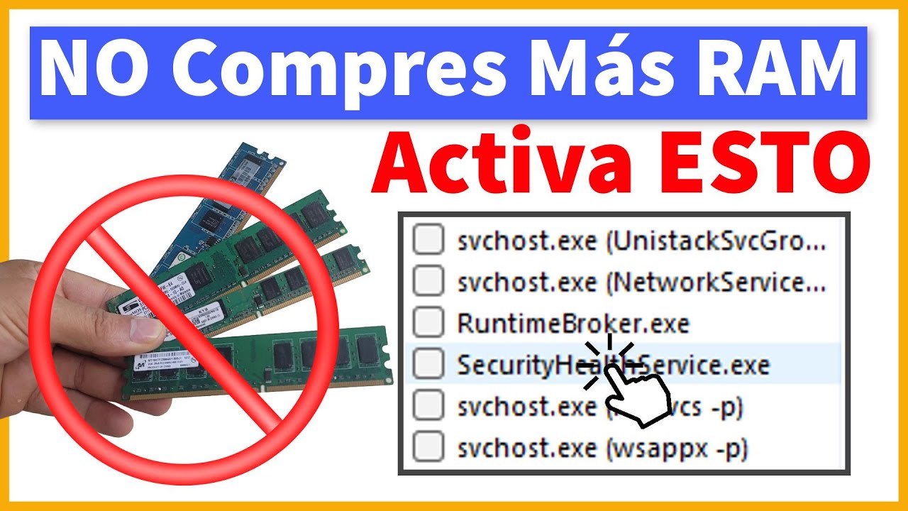 NO Compres M&aacute;s RAM Mejor Activa ESTO en tu PC con Windows y Notar&aacute; una Gran Diferencia