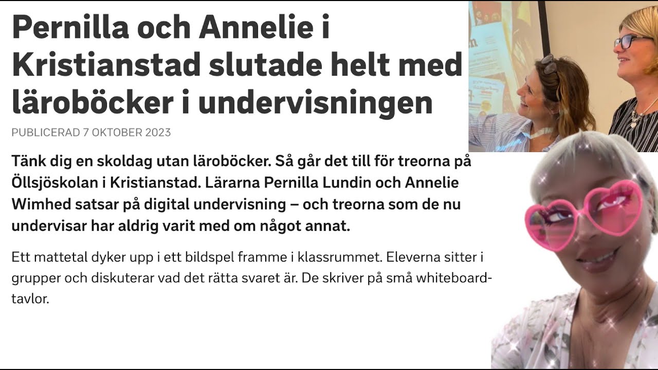 S&aring; h&auml;r kan man undervisa utan l&auml;romedel