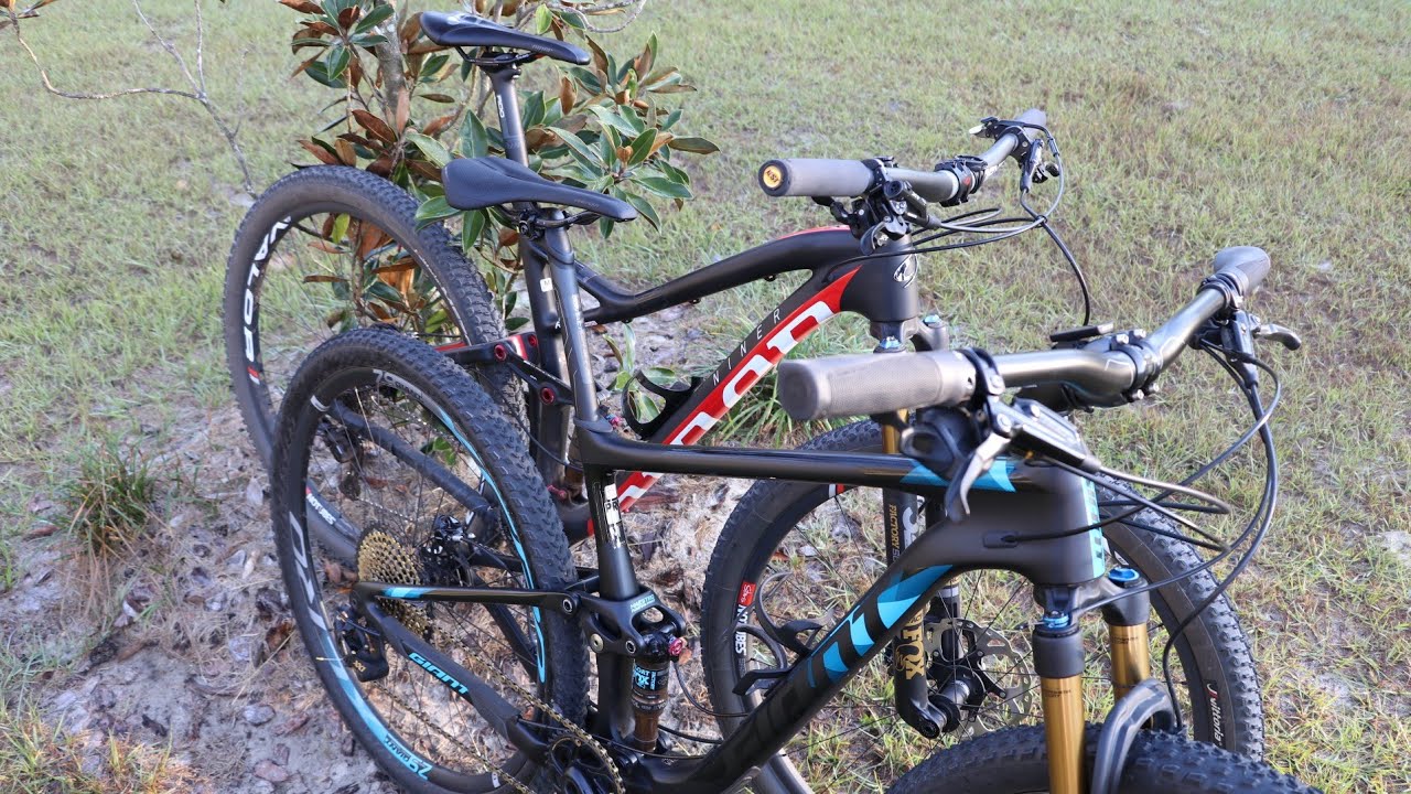 Giant Anthem Pro 29 vs Niner RKT9 RDO