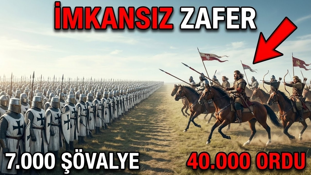 7.000 Töton Şövalyesi 40.000 Polonya-Litvanya Ordusuna Karşı: Grunwald Muharebesi (1410)