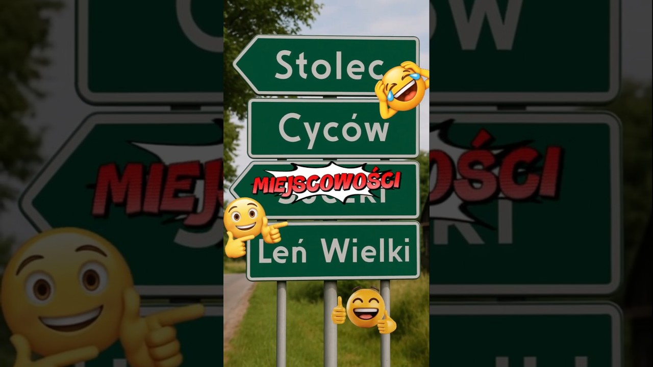 10 Najśmieszniejszych nazw Polskich miejscowości i wsi