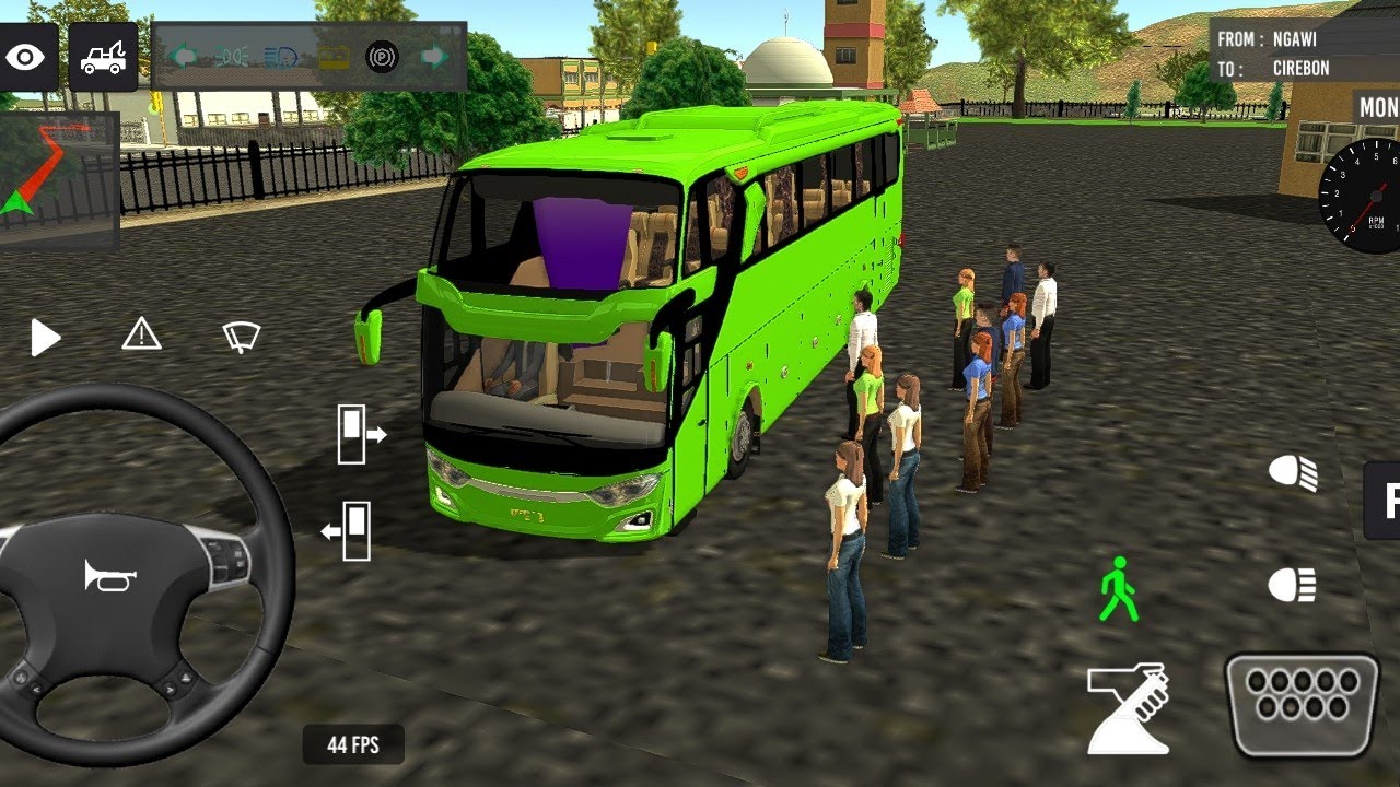 🤫BUS simulator indonesia ll new euro coach bus simulator indonesia ll new euro trock bus #simulatio