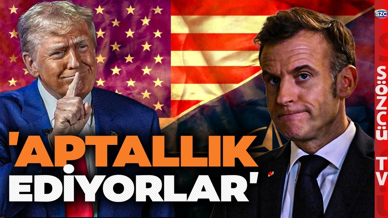 ABD ve NATO Arasında İpler Kopuyor! Trump'tan Macron'a Gözdağı! Çin'e Zeytin Dalı