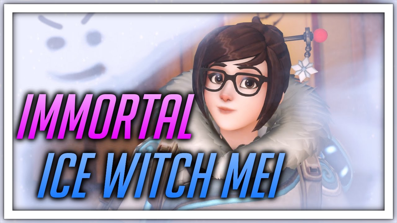 [Overwatch] Immortal Ice Witch Mei (with some Symmetra)