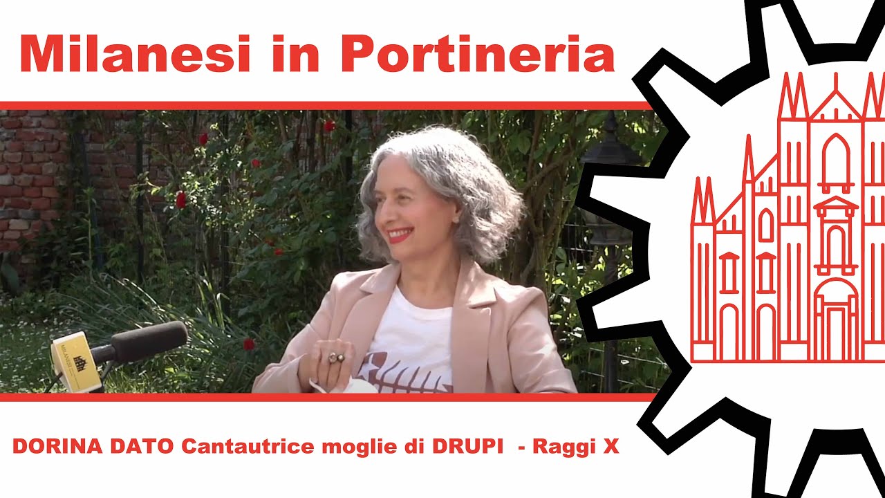 Milanesi in Portineria 009 - DORINA DATO Cantautrice moglie di DRUPI - Raggi X