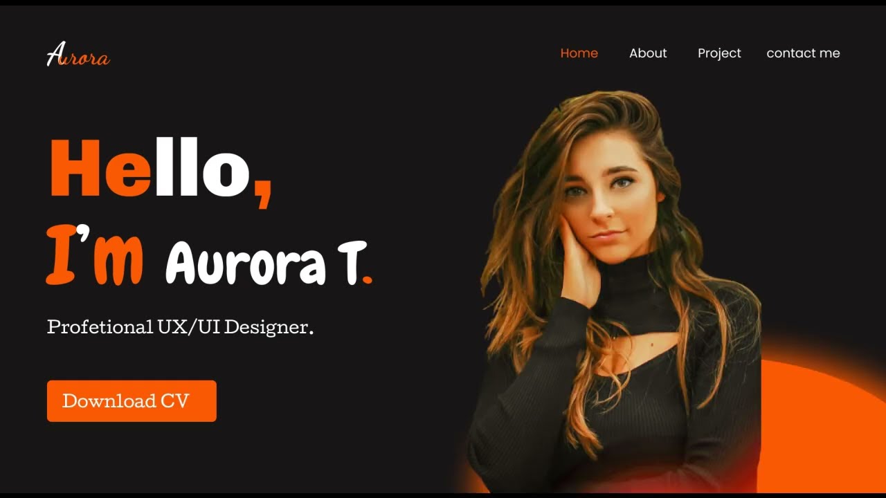 This is How You Create Portfolio Web Design Using Figma/Easy & step by step
