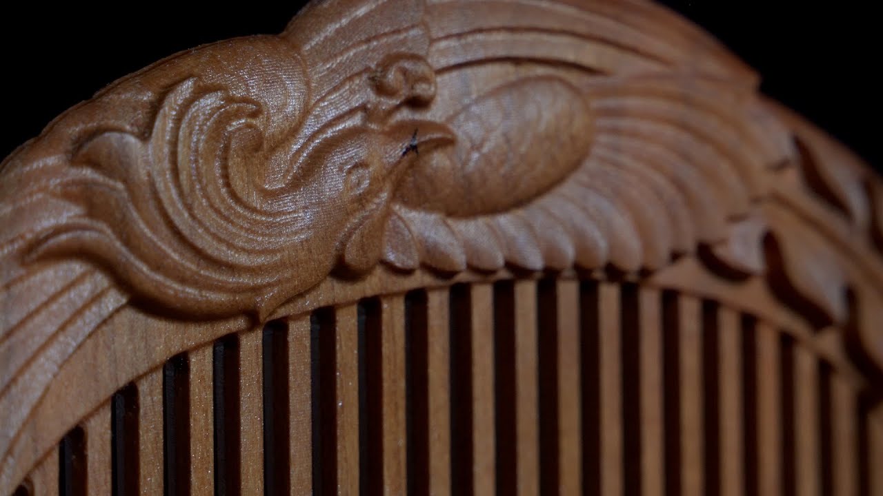 i2R CNC Double Sided 3D Cut - Phoenix Comb
